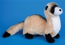 Douglas Toys Dapper Ferret, 7"