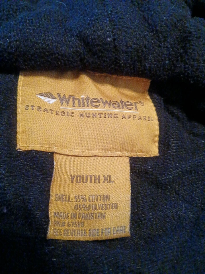 Jaqueta de caça camuflada Whitewater Youth GG - Imagem 4 de 4