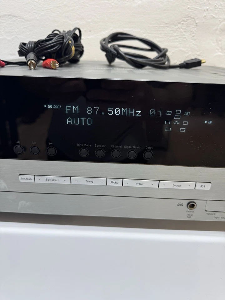 Harman/Kardon AVR 245/230 7.1 A/V Receiver Silber Inklusive Fernbedienung - Bild 4 von 4