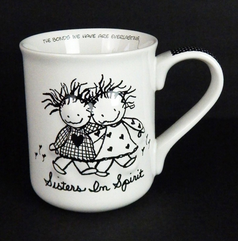 Sisters In Sprit Ceramic Mug by Marci Children Of The Inner Light Enesco