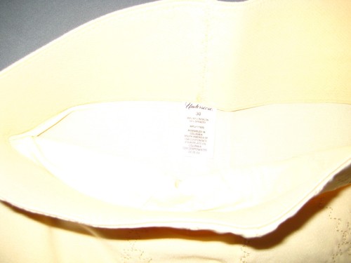Vintage long leg girdle ivory beige medium large - Picture 9 of 12