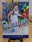 2019-20 Panini Donruss Dominator Signatures Jalen Brunson #DS-JBR /99 Mavericks