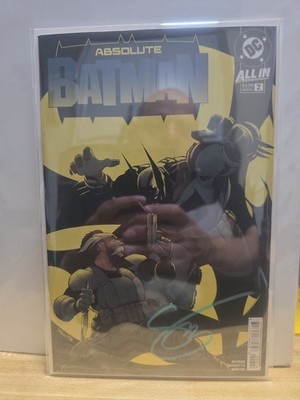 DC ABSOLUTE BATMAN #2 8TH PRINT SIGNED SCOTT SNYDER. NM COND. W/COA. FREE SHIP