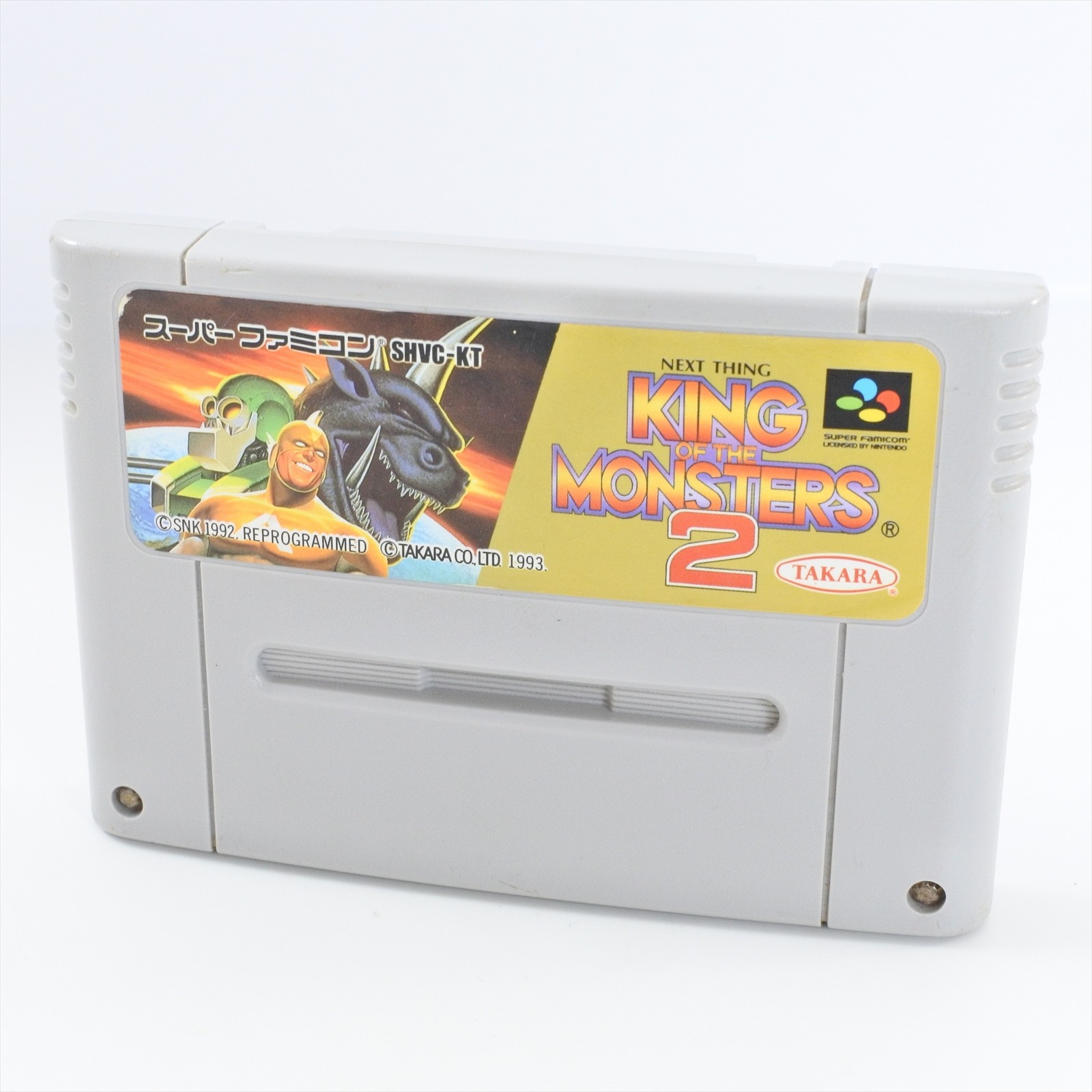 Super Famicom KING OF THE MONSTERS 2 Nintendo Cartridge Only 2320 sfc