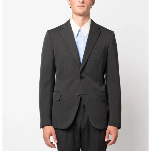 Giacca tuta uomo VALENTINO Garavani IT 48 (US 38) blazer lana nero $3595 nuova senza etichette