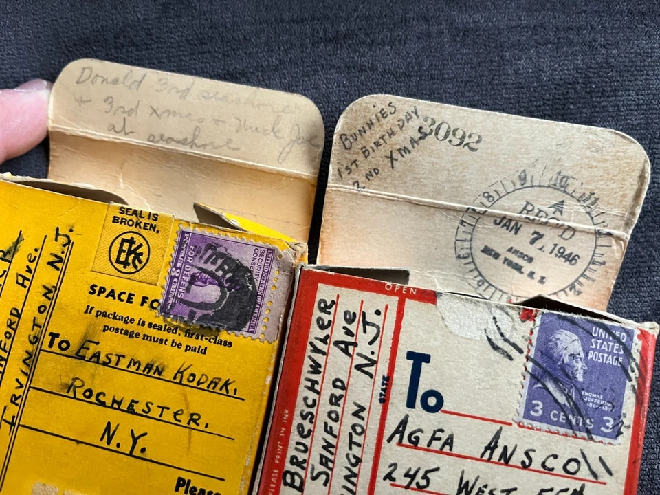 Lote De Colección 18 Carretes de Película de Cine en Casa 8mm Viajes, Cumpleaños, Deportes Años 40-70 MIRAR Foto 4 de 4