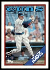 1988 Topps Jody Davis Chicago Cubs #615