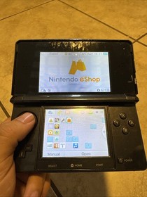 Nintendo 3DS Handheld System Black/Gray READ DESCRIPTION