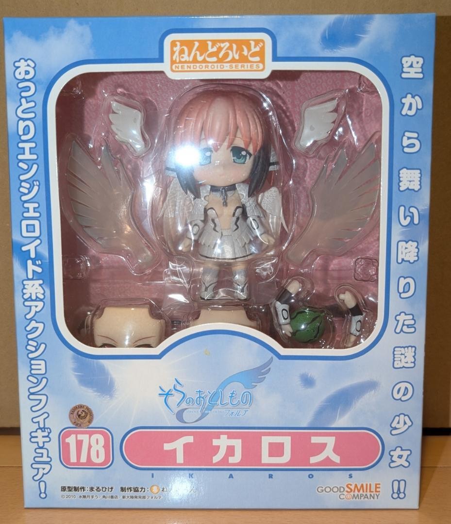 買取】ねんどろいど 178 そらのおとしものf イカロス フィギュア買取