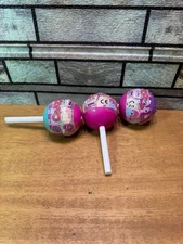 3- CAKEPOP CUTIES Squishy Foam Toy NIP ©2017 Basic Fun, Inc. LOT of 3