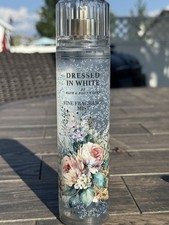 New Bath and Body Works Dressed In White Mist Spray  free gift 