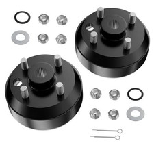 Golf Cart Brake Drum Hub Assembly for EZGO TXT Electric 1982-Up Two Piece