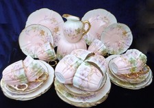 Antique Aynsley Geranium Large 1930s Bone Chi...