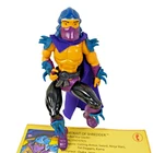 Vintage TMNT 1988 Shredder with Cloack Action Figure Profile Card