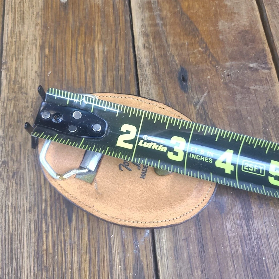 Bailarines vintage Tony Lama cuero bordado vaquero occidental rodeo hecho en EE. UU. Foto 3 de 4