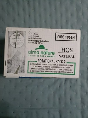 Almo Nature Wet Cat Food HQS Natural Rotational Pack 2, 24 Can (Pack of 2)  READ