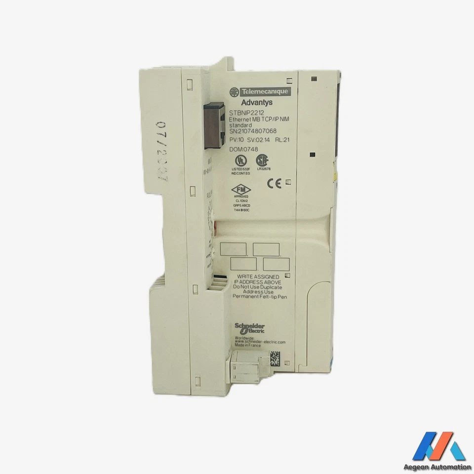 Schneider STBNIP2212 Network Interface Module Modicon STB NIM2212 INTERBUS - Bild 2 von 4