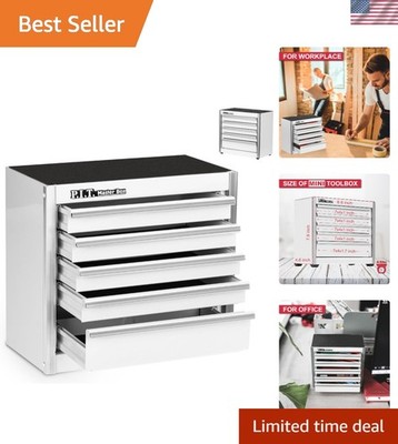 Stylish Portable 5-Drawer Tool Case - Lightweight Organizer for DIY Projects