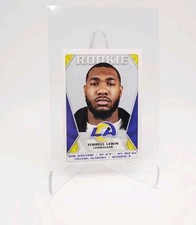 TERRELL LEWIS 2020 Panini Direct Sticker book Rookie #513 LOS ANGELES 