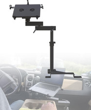 Truck Laptop Mount Fit for Ford F150, F350, F250, F550, No-Drilling Vehicle