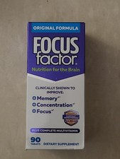 Focus Factor Nutrition for The Brain Tablets - 90 Tablets Expiration: 2028