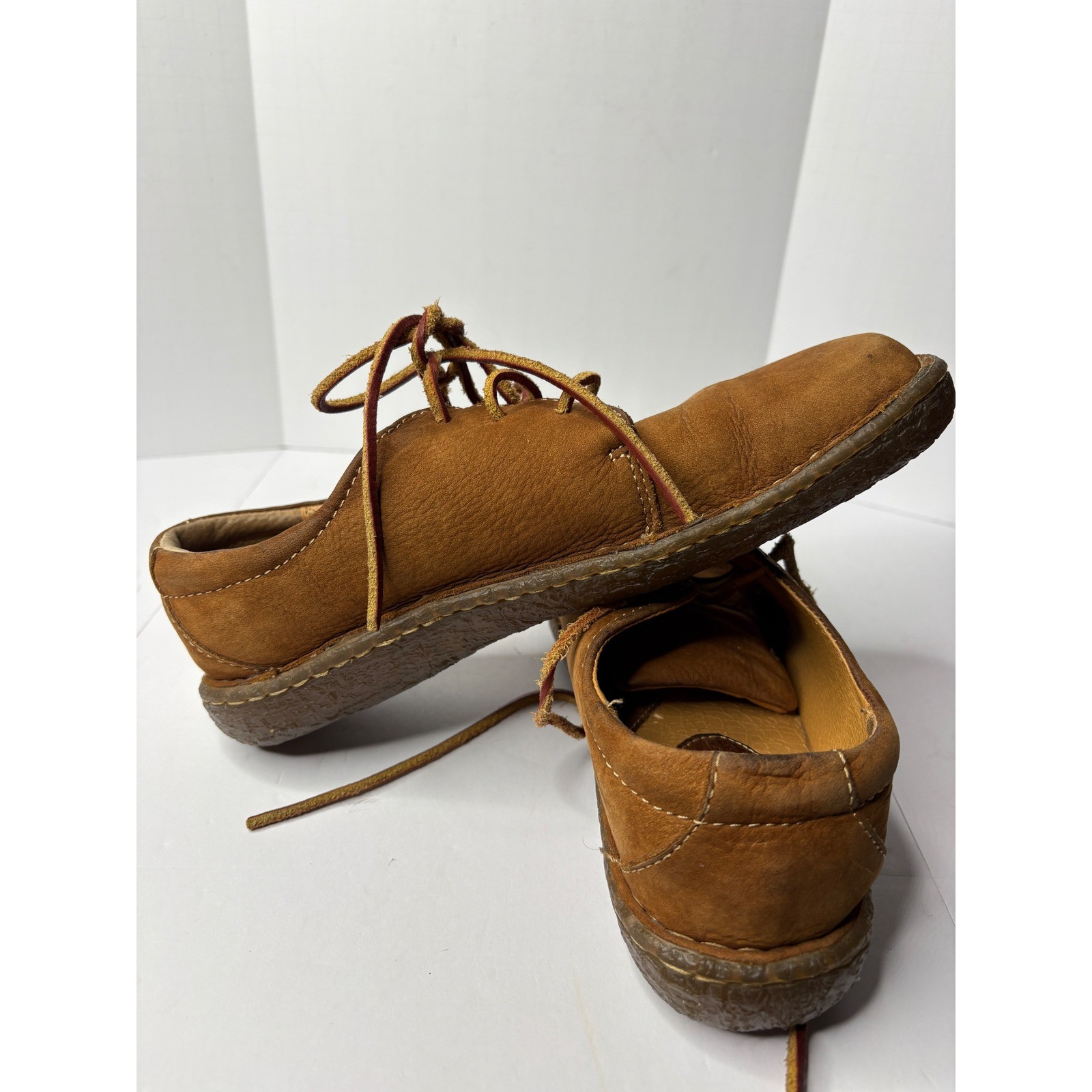 Canyon River Blues Hana Tan Leather Oxford Shoes Mens 8.5 M 76378 Brown Lace Up image 7