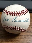 JOE SEWELL SIGNED AUTOGRAPHED OAL BASEBALL!  Indians, Yankees! HOF!