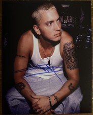 Eminem Signed Autograph Signature 8x10 Matte Photograph COA