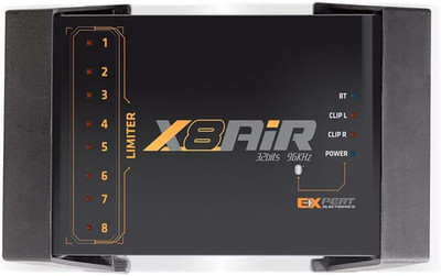 Banda Audiopart X8Air DSP Car Audio Processor | 32-Bit/96Khz 8-Channel Car Audio