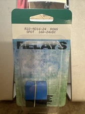 NTE Electronics R22-5D16-24 Relay-SPDT 16Amp 24VDC PC Board Mount Slimline