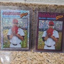 Topps Heritage Slade Cecconi Guardians MLB Baseball Card Lot (2) 2023