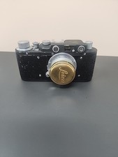 Black Leica DRP Ernst Leitz Wetzlar 35mm Camera 3.5 50MM Lens