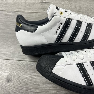 adidas SUPERSTAR GORE-TEX ホワイト/ブラック NEW Adidas Superstar Gore-Tex GTX Shoes 11 Core White Black