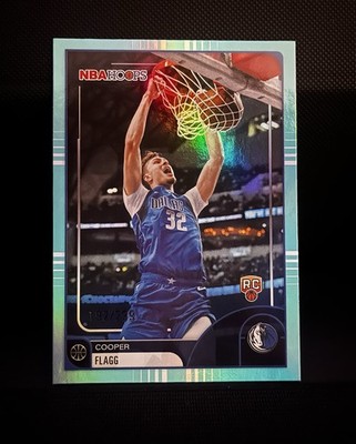 2025-26 Topps NBA Hoops Cooper Flagg RC #35 Dallas Mavericks */299*