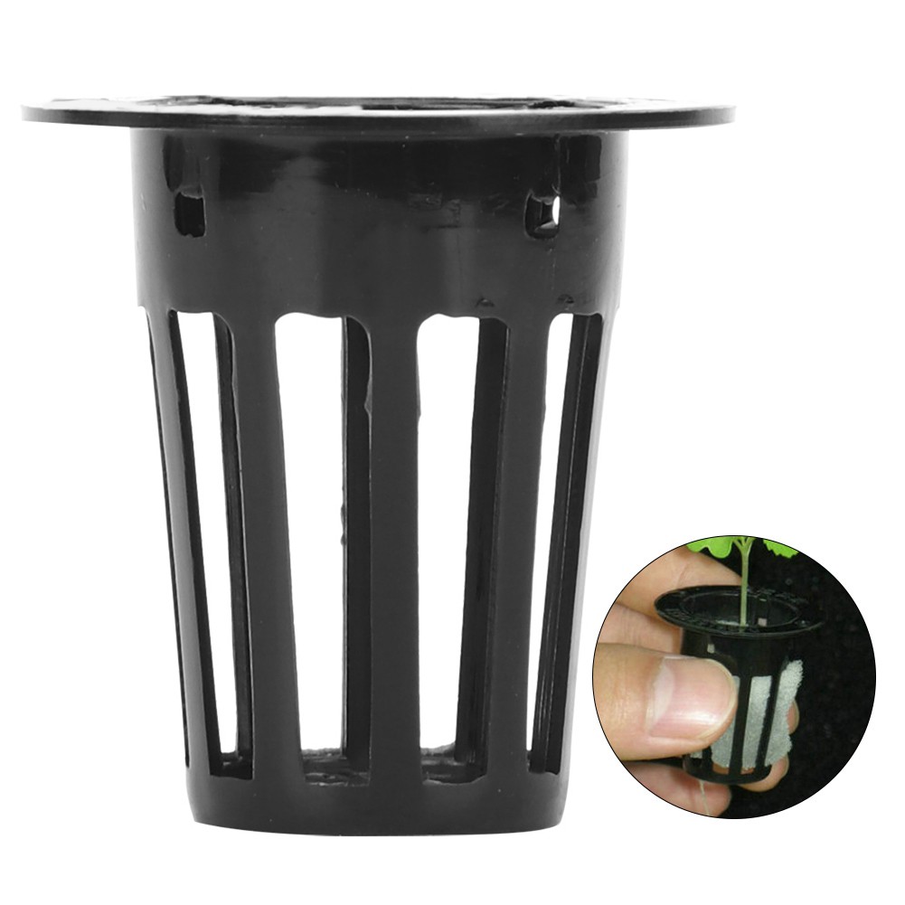 100Pcs Durable Hydroponic Aeroponic Pot For Indoor Plant Growing Excellent