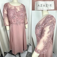 Azazie Plus Size 6X (See Measurements) Dusty Rose Dress. Fairy, Wedding, Formal