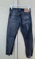 Vintage Men  s Levi  s Jeans 501 Made In USA Black Fit 30 X 30 80s 90s