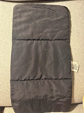 Burberry black quilted nylon baby changing mat/ travel replacement mat