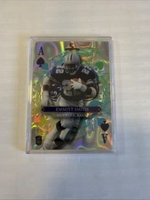 Emmitt Smith 1/3 Ace of Spades Silver Holo 2026 Wild Card 5 Card Draw Cowboys