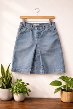 Vintage GAP Carpenter Denim Skirt  Size 2  100 Cotton  Y2K Utility Style