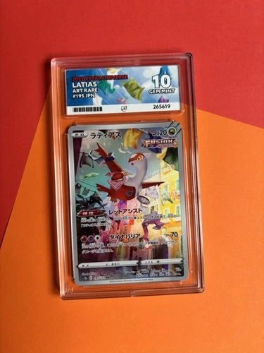 Pokémon TCG Latias Art Rare Vstar Universe Jpn Ace Graded Pristine Gem Mint 10