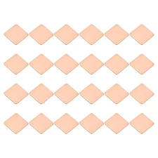 24 Pcs Heatsink Copper Pad Shim IC Chipset GPU Thermal Heatsink (15x15x0.8mm)