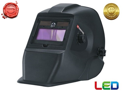 Maschera Saldatura Automatica Oscurante - Tempo Reazione 0.1ms, Con 10 Lenti Di Ricambio - Foto 2