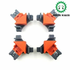 4pcs 3.07” 90° Right Angle Corner Clip Clamps Kit Holder Woodworking Hand Tool
