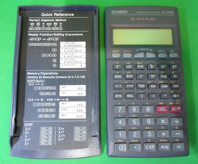 Calculatrice Scientifique Vintage Casio Fx-83WA S-V.P.A.M - Année 1996 - Japon