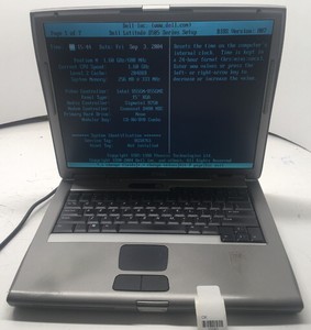 Dell-Latitude-D505-w-Pentium-M-1-60GHz-256MB-No-HDD-Os-Batt-0SR