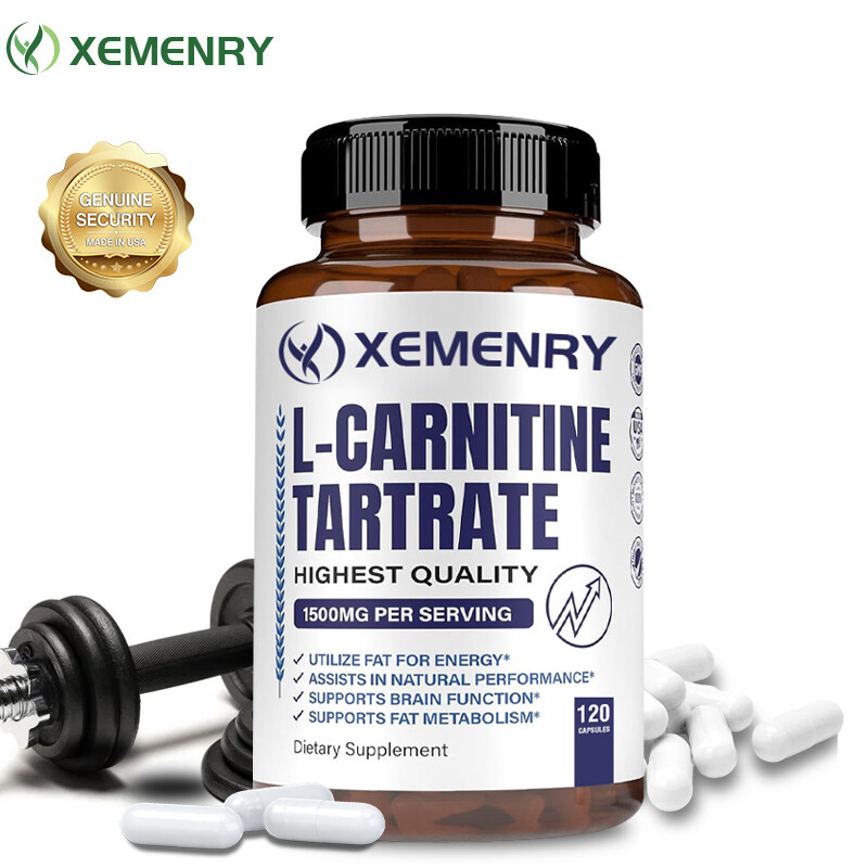 L-Carnitine Tartrate 1500mg - Weight Loss,Fat Burning,Muscle  Health,Anti-fatigue