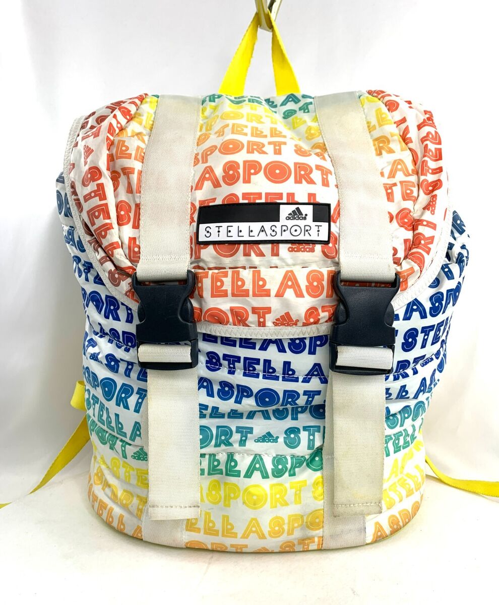Stella Sport Stella McCartney Adidas Rainbow Color Logo Stella Sport Stella McCartney Adidas Rainbow Color Logo