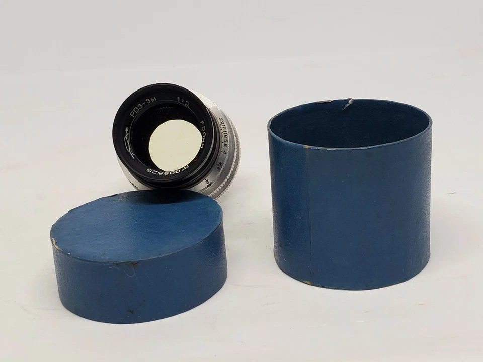 OKC PO3-3m 50mm f/2 M39 RFr mirroless cameras CZ Planar Copy Konvas OKC1-50-1 - Image 3 of 4