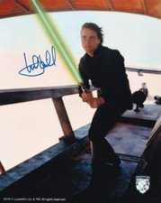 MARK HAMILL signed Autogramm 20x25cm STAR WARS in Person autograph COA LUKE